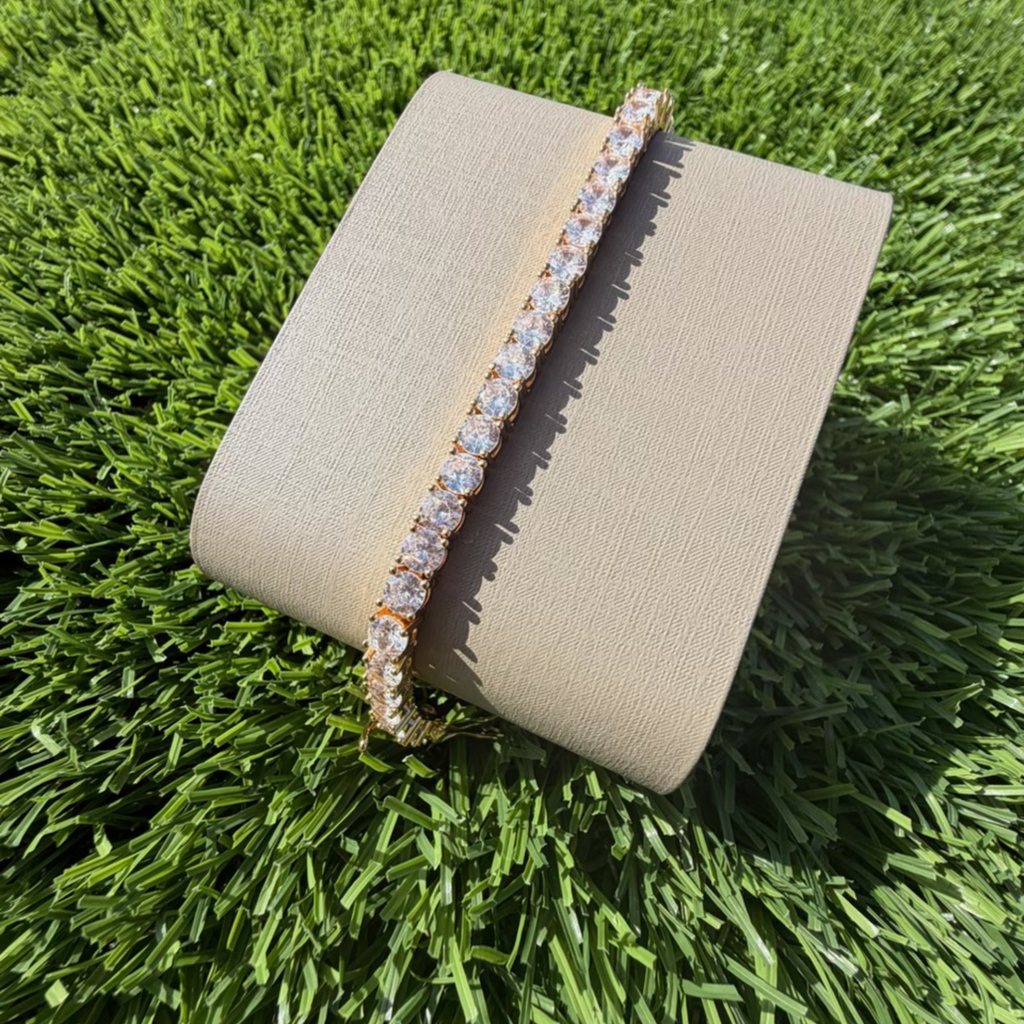 Classic Gold Tennis Bracelet