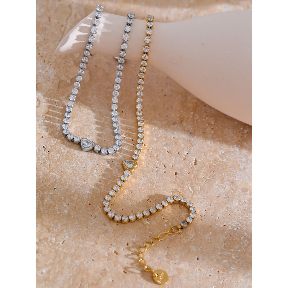 Heart Diamond Necklace