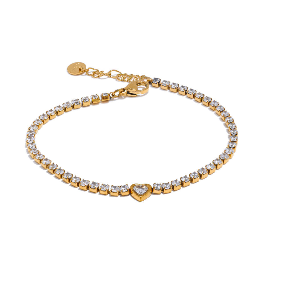Heart Diamond Necklace