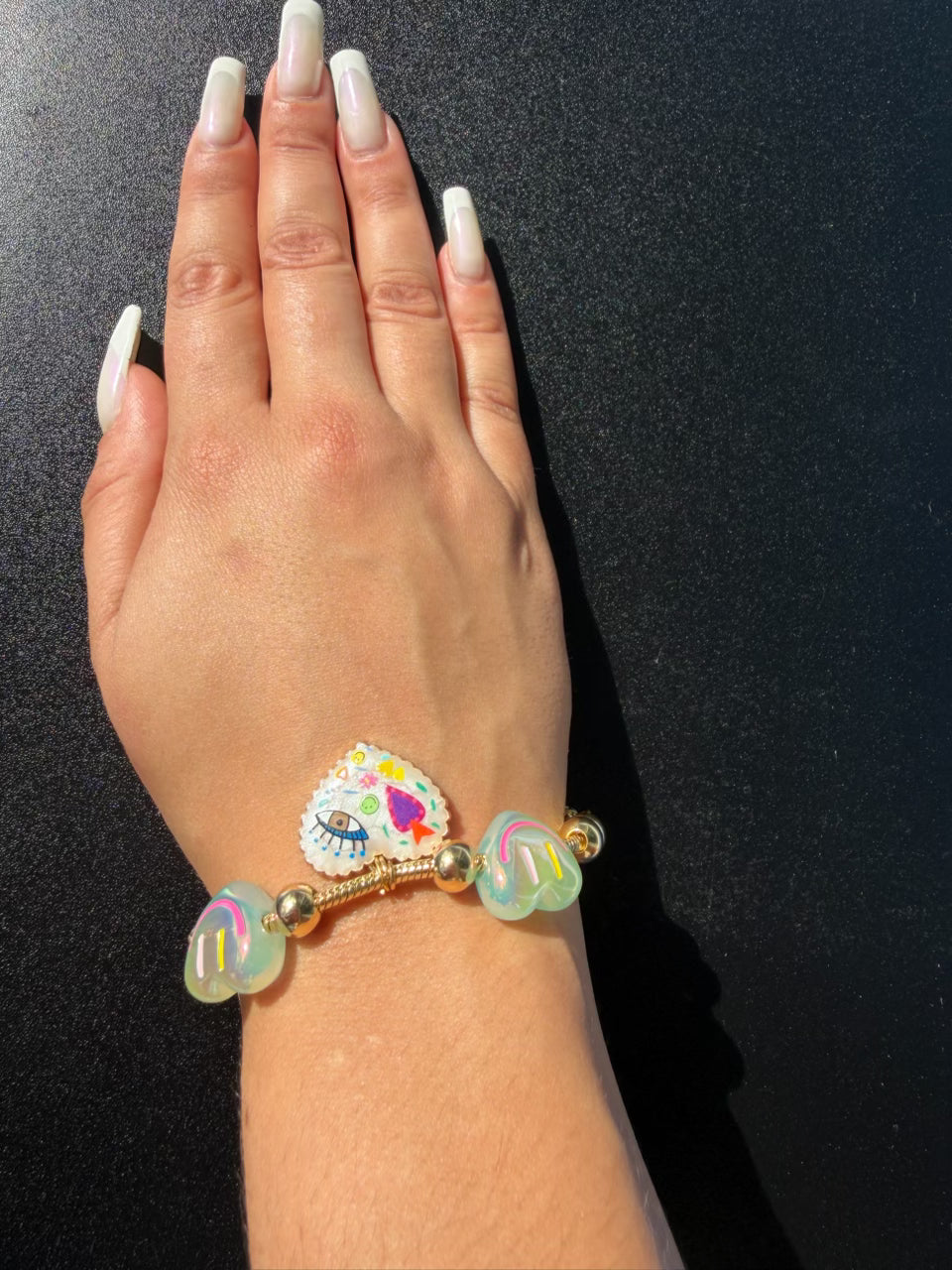 Heart Charm Bracelet