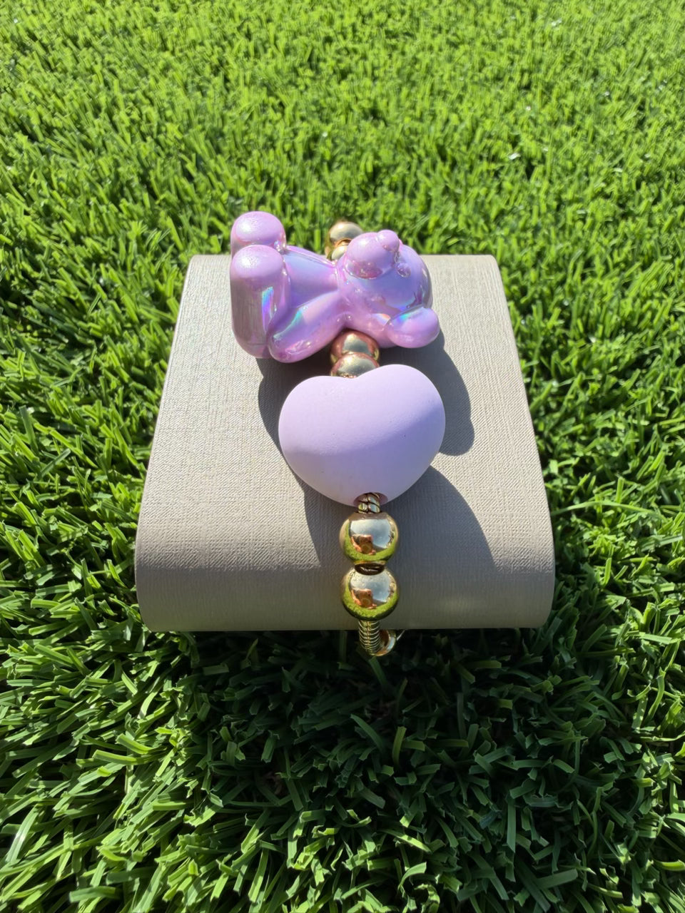 Milky Bear Charm Bracelet