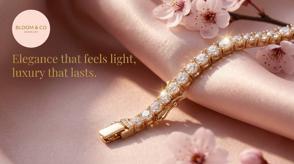 Classic Gold Tennis Bracelet