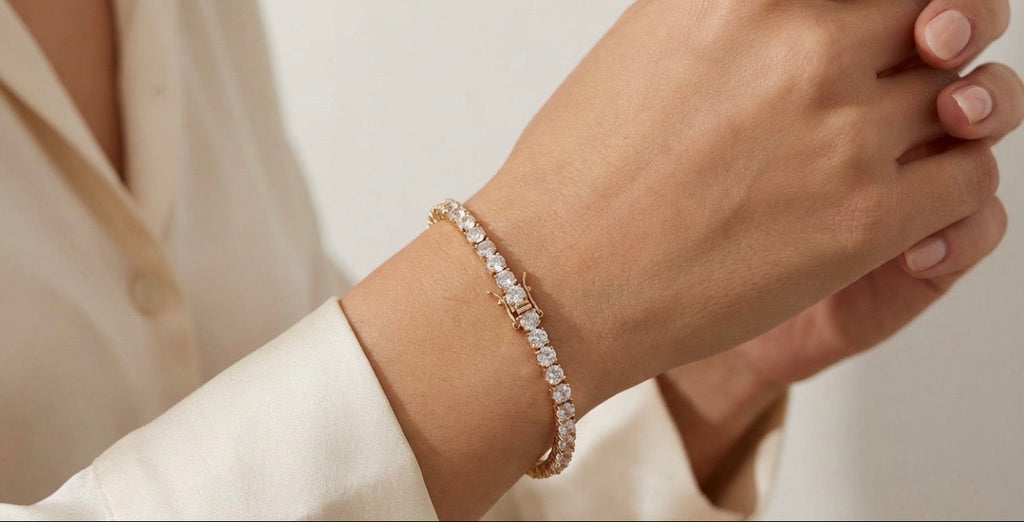 Classic Gold Tennis Bracelet