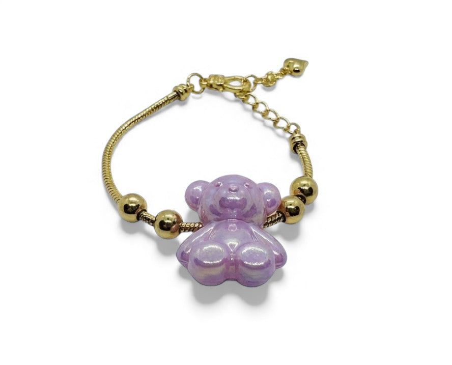 Milky Bear Charm Bracelet