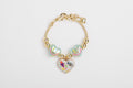 Heart Charm Bracelet