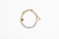 Diamond Paperclip Bracelet