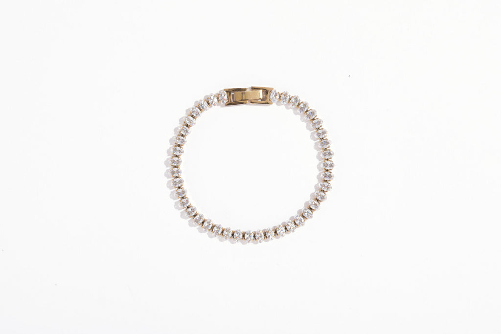 Classic Gold Tennis Bracelet